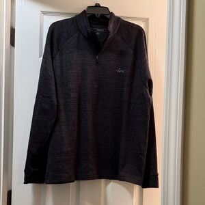 Greg Norman Fleece Lined 3/4 zip Pullover - XL
